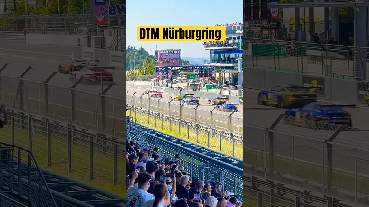 DTM Race 2 Start at Nürburgring 2025 | High-Speed Action Unleashed!