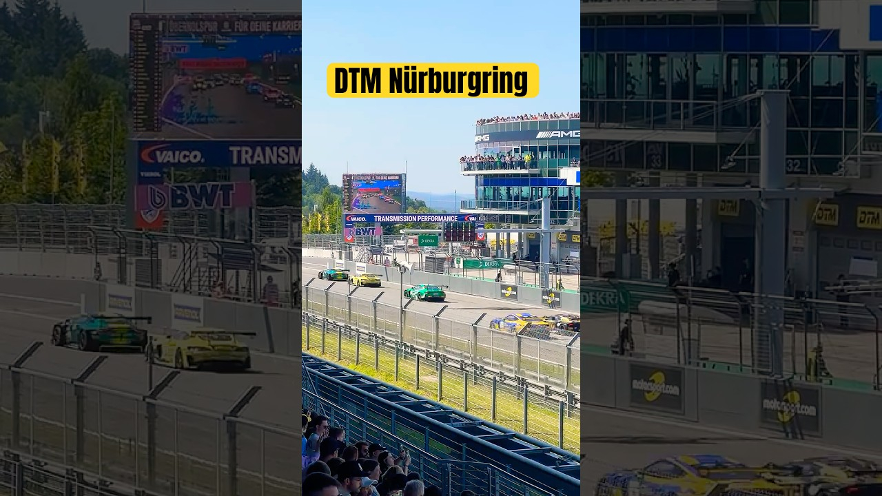 DTM Race 2 – First Lap Frenzy at Nürburgring 2025 | High-Speed Action!